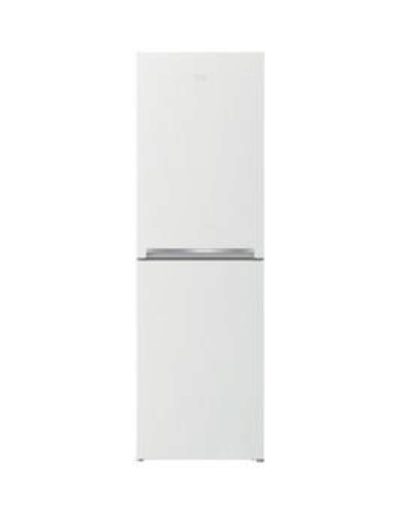 Beko Cfg1552W 55Cm Freestanding Frost Free Combi Fridge Freezer - White Beko Cfg1552W 55Cm Freestanding Frost Free Combi Fridge Freezer - White